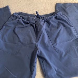Nurse Mates Seal Blue Scrub Pants